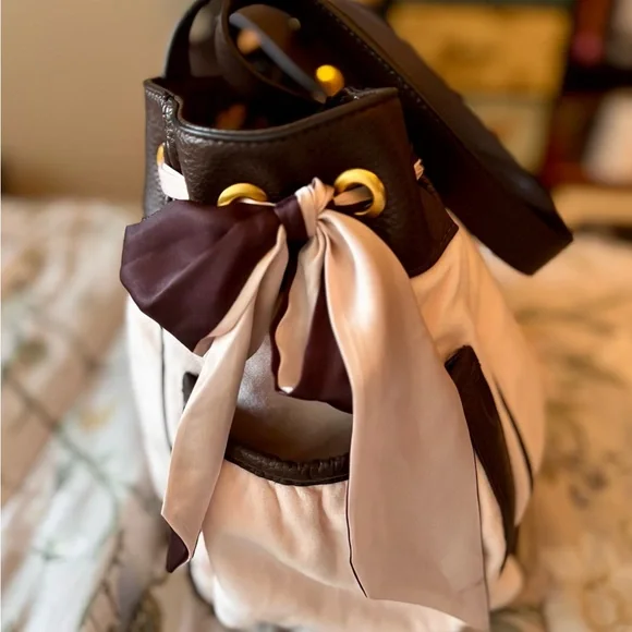 Juicy Couture Brown and Pink Daydreamer Tote Shoulder Bag - Picture 3 of 16